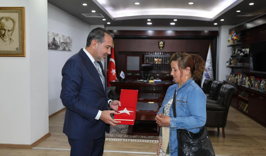 Başkan Şerifoğulları’ndan Anlamlı Teşekkür