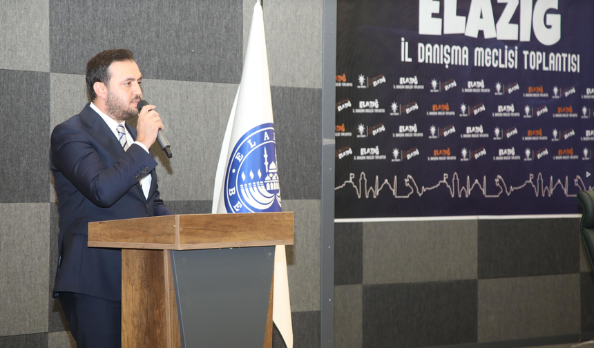 AK Parti Elazığ Teşkilatı İl Danışma Meclisi Toplantısında Bir Araya Geldi