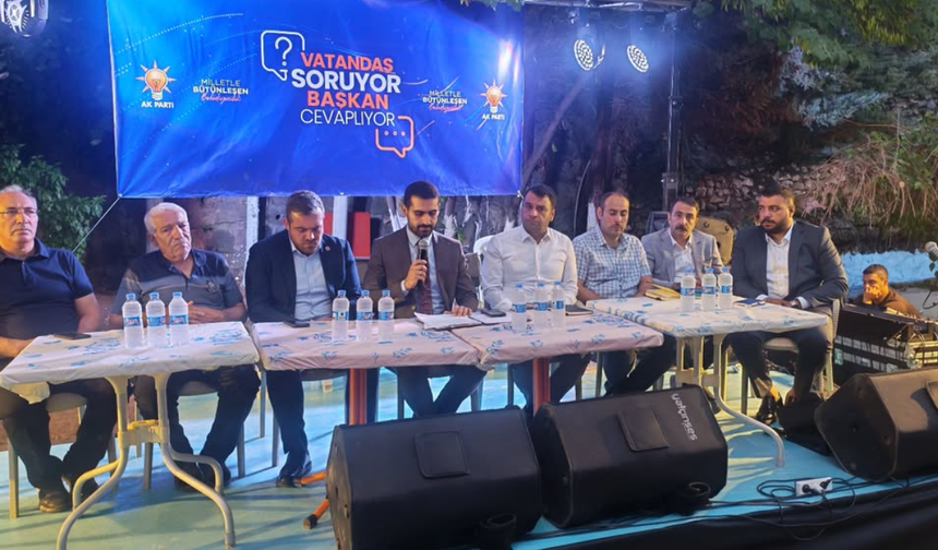 Çemişgezek’te “Vatandaş Soruyor, Başkan Cevaplıyor” Buluşması