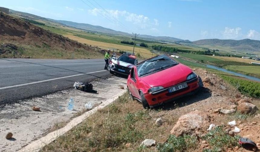 Elazığ'da Trafik Kazası: 1 Yaralı