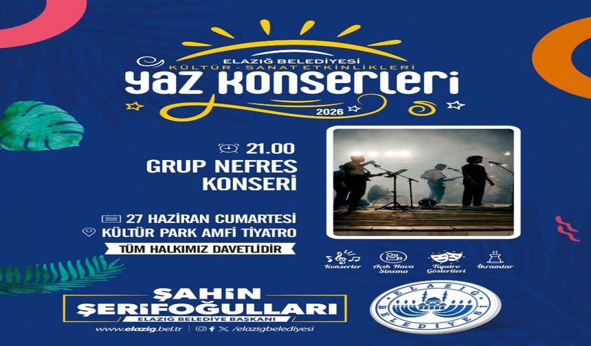 Yaz Konserleri'nde Bu Akşam Sahne Grup Nefes'in