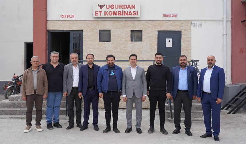 Ahmet Ballıcan’dan Uğurdan Et Kombinesi’ne Ziyaret