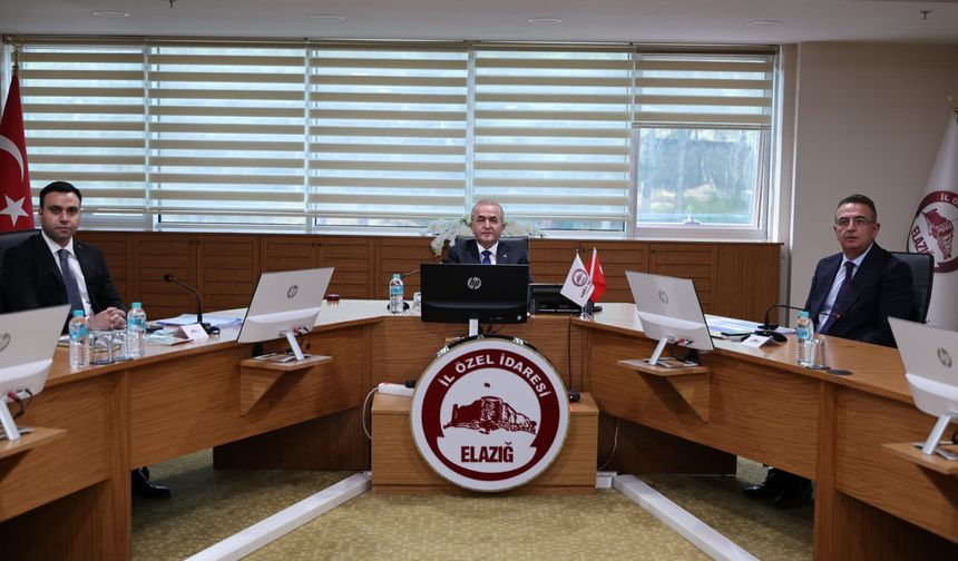Elazığ’da KÖYDES Yatırımları Masaya Yatırıldı