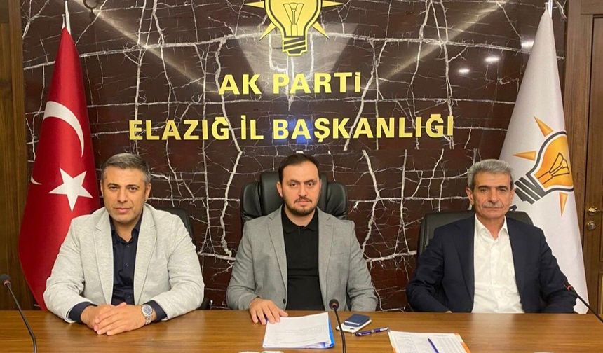 AK Parti Elazığ’da Meclis Grubu Toplantısı Gerçekleştirildi
