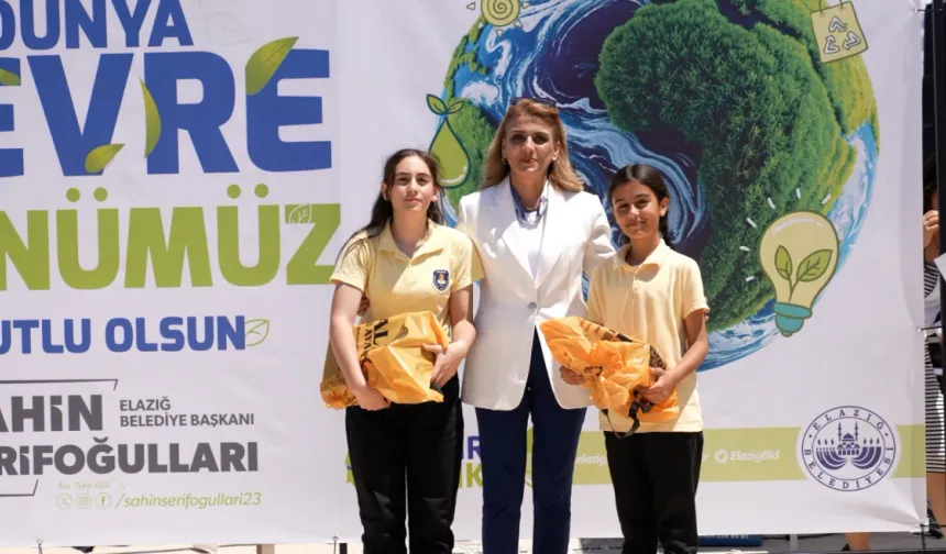 Elazığ’da Dünya Çevre Günü, Festival Havasında Kutlandı