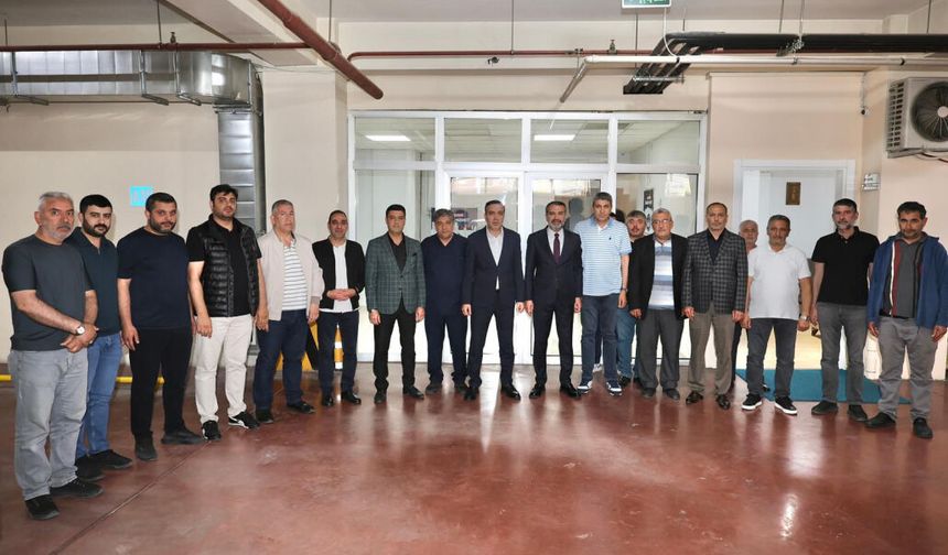 Başkan Şerifoğulları, Personelle Bayramlaştı