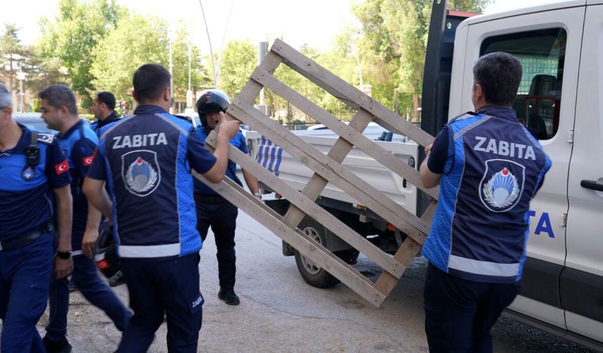 Elazığ Belediyesi Zabıta Ekiplerinden Denetim
