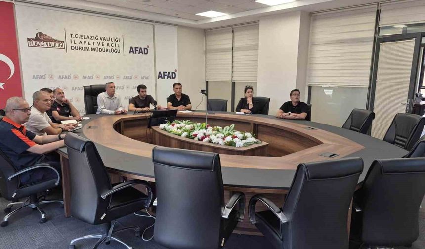 Elazığ'da İRAP Çalışmaları Değerlendirildi