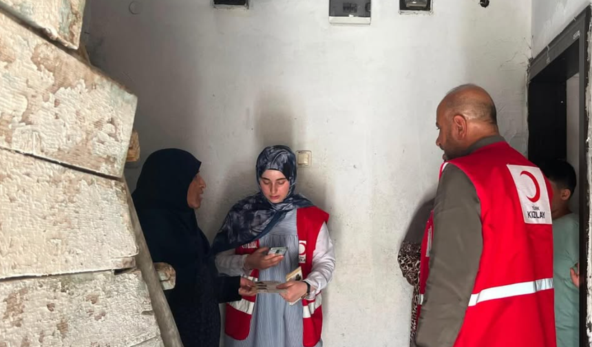 Türk Kızılay Elazığ’dan Ailelere Destek Eli