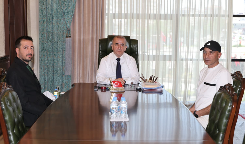 Elazığ Bülten Gazetesi’nden Vali Hatipoğlu’na Ziyaret