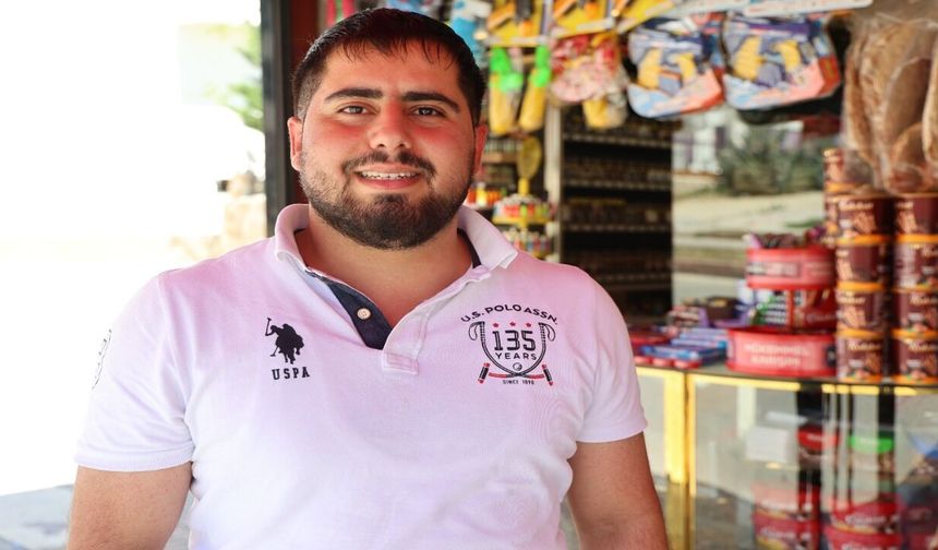 Elazığ'da kapalı büfeden su alan gençlerin dürüstlüğü esnafı duygulandırdı