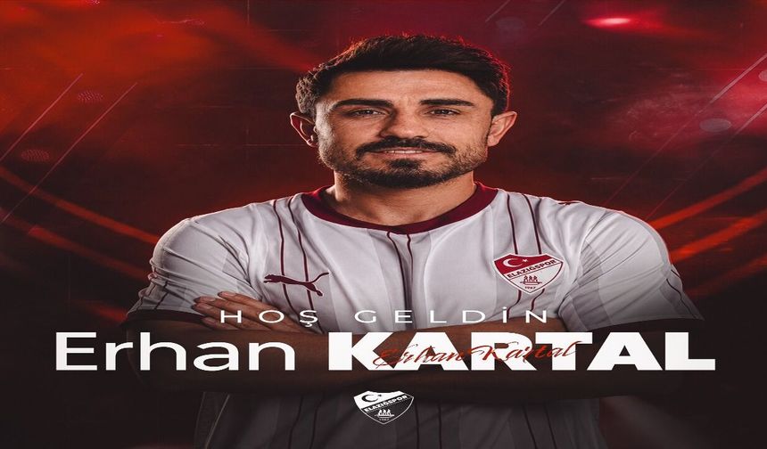 Seza Çimento Elazığspor, Erhan Kartal'ı Kadrosuna Kattı