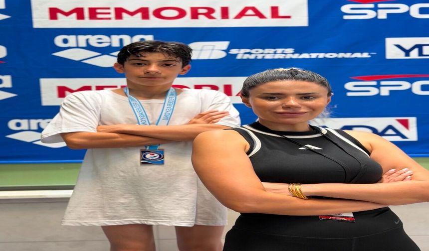 Elazığlı Yüzücü Hasan Soran, Konya'dan Bronz Madalya ile Döndü