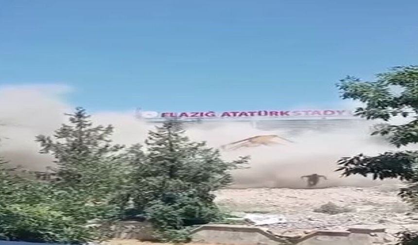 5 Katlı Bina Yıkımında Korku Dolu Anlar