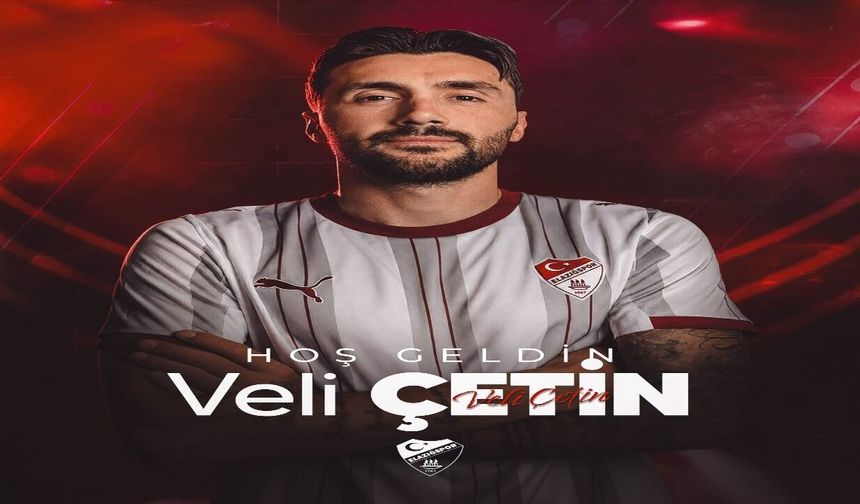 Elazığspor, Veli Çetin'i Açıkladı