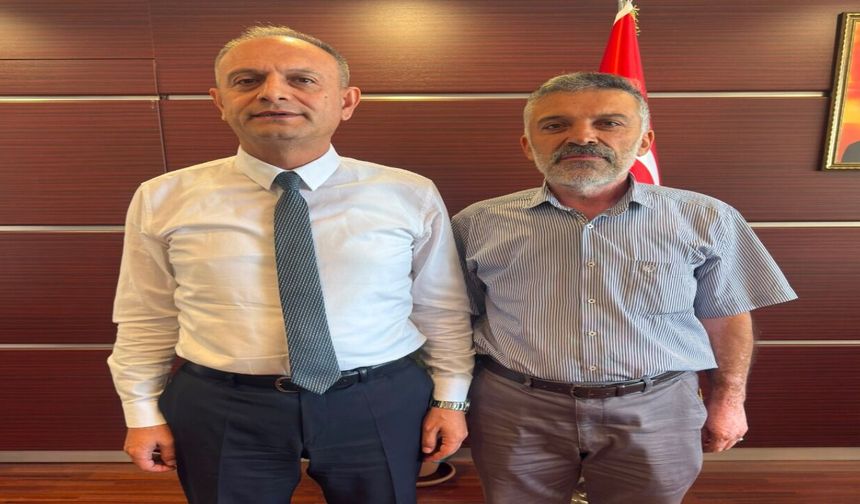 Sağlık-Der Elazığ'dan İl Sağlık Müdürü Gecekuşu'na Ziyaret