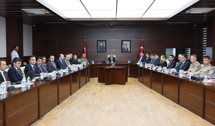 İl Güvenlik ve Asayiş Koordinasyon Toplantısı Gerçekleştirildi