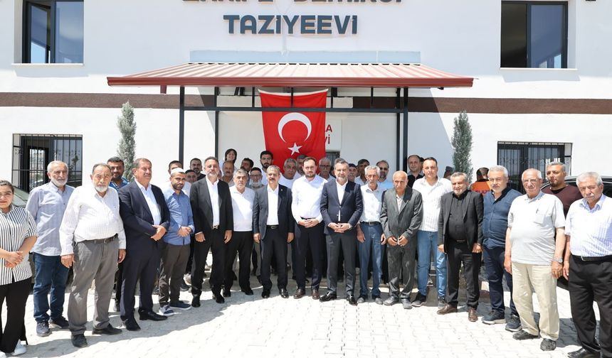 Karşıyaka Mahallesi’nde Zarife Demirci Taziye Evi Hizmete Açıldı