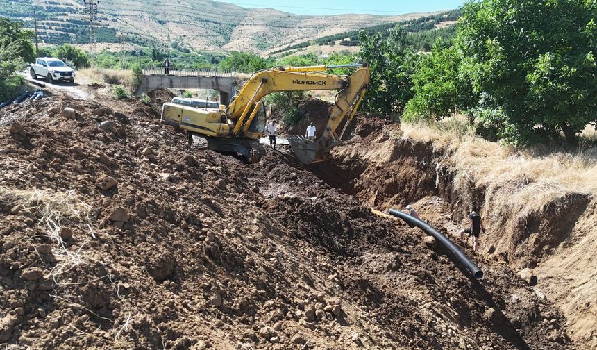 Kürk Köyü’nde Tarımsal Sulama Altyapısı Güçlendirildi