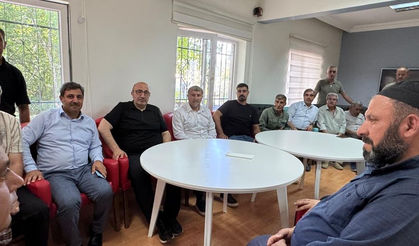 Milletvekili Açıkkapı, Palu'da Muhtarlarla İstişare Toplantısı Gerçekleştirdi