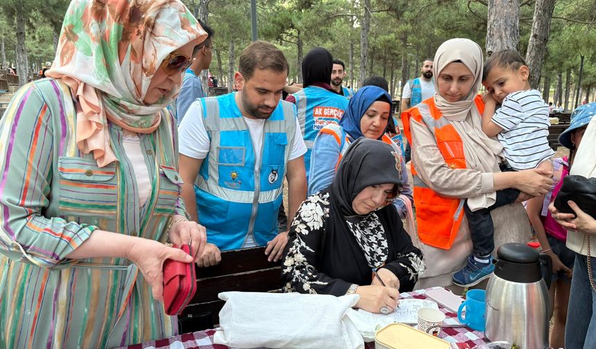 AK Nokta Mahallemizde Etkinliği Fethi Sekin Mesire Alanı’nda Yoğun İlgi Gördü