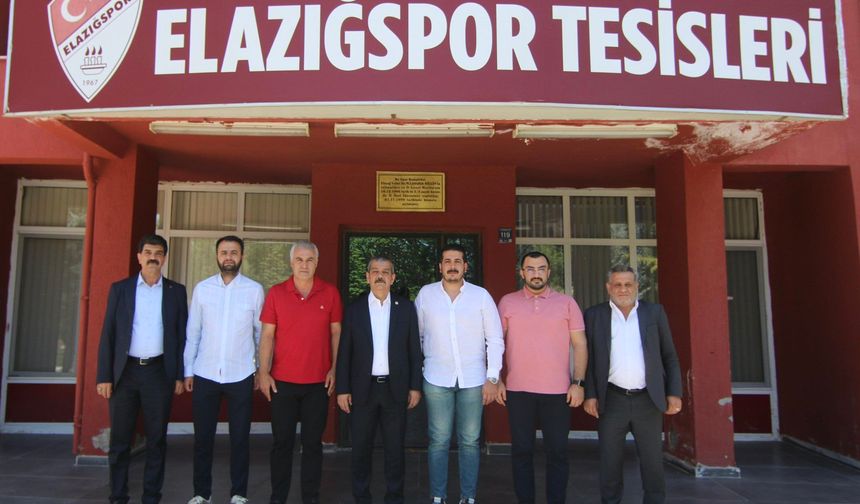Erol Keleş'ten Elazığspor Yönetimine Tebrik Ziyareti