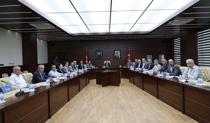 Elazığ'da İl İstihdam ve Mesleki Eğitim Kurulu Toplandı