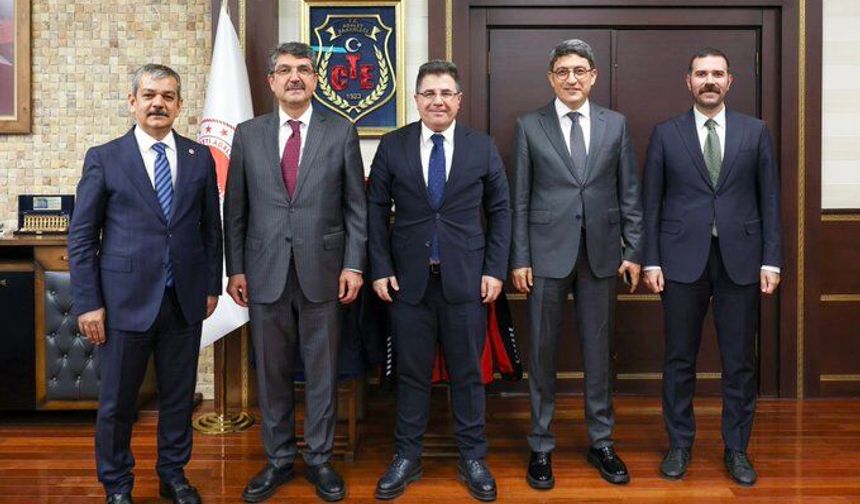 Erol Keleş’ten Ceza ve Tevkifevleri Genel Müdürü Yılmaz’a Ziyaret