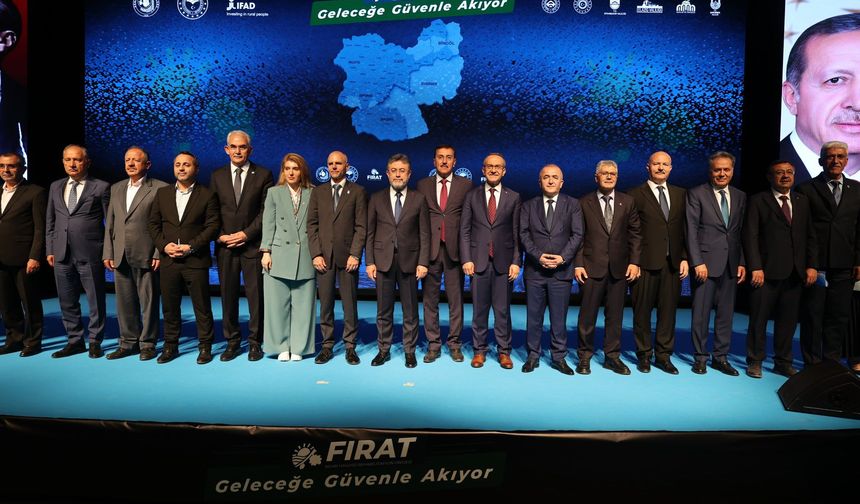 Vali Hatipoğlu, Fırat Havzası Projesi Lansmanına Katıldı