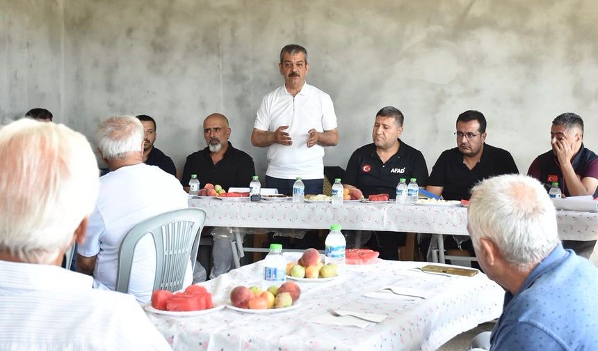 Erol Keleş, Üçağaç Köyü’nde Vatandaşlarla Buluştu