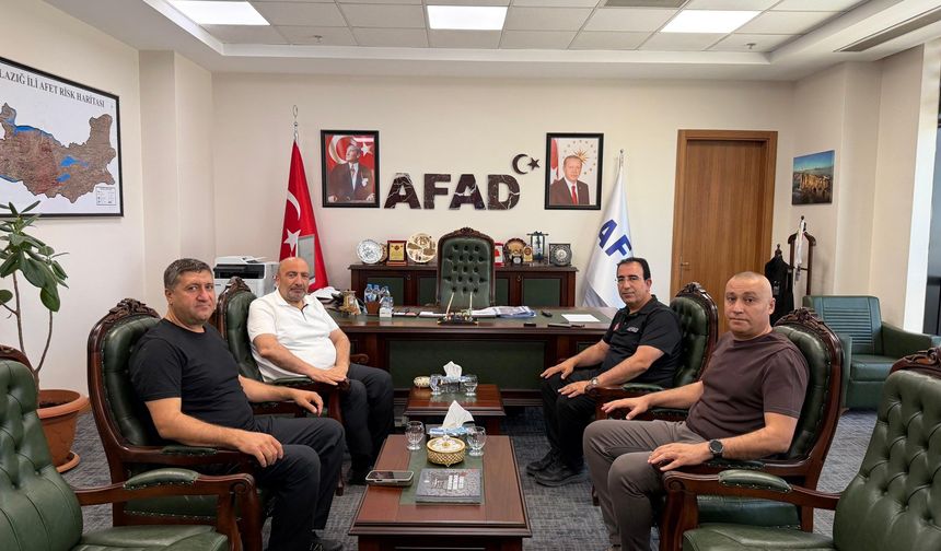 Açıkkapı'ndan Elazığ AFAD'a Ziyaret