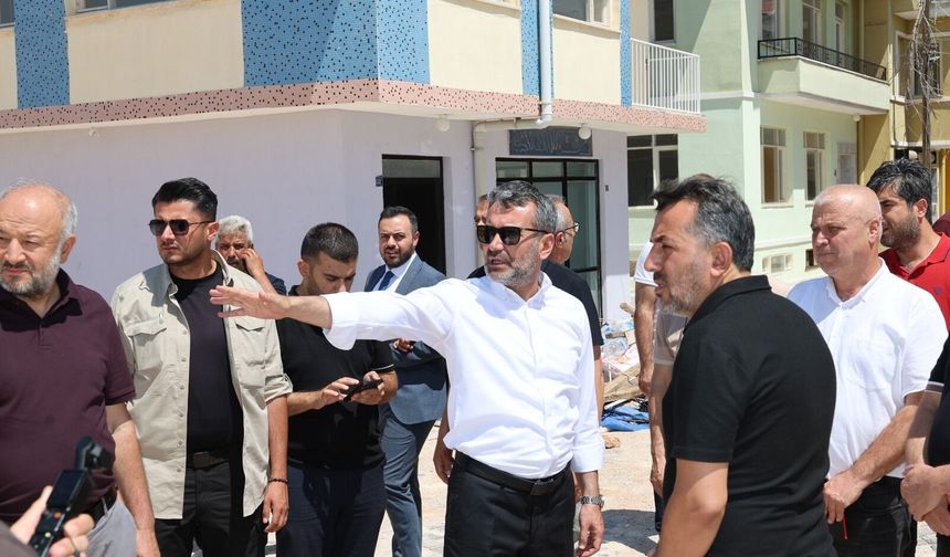 Başkan Şerifoğulları Güneykent’te İncelemelerde Bulundu, Dev Projeleri Yerinde Değerlendirdi