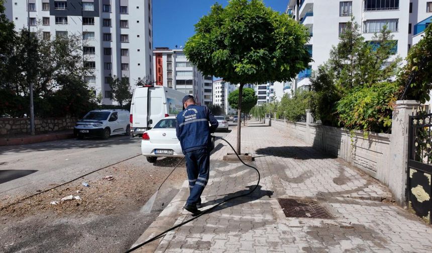Elazığ Belediyesi, Kent Genelindeki Temizlik Çalışmalarını Sürdürüyor
