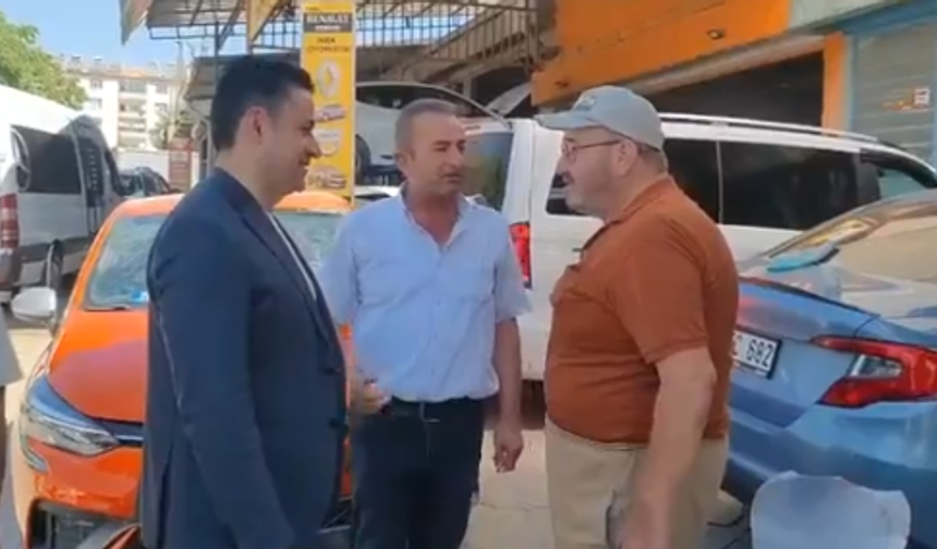Ahmet Ballıca Sanayi Sitesi Esnafıyla Buluştu