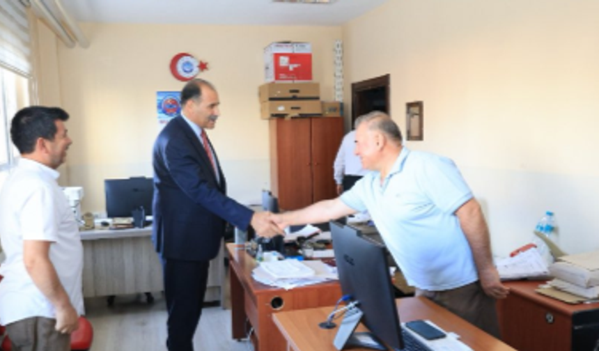 Aziz Gün’den Mesai Arkadaşlarına Mevlid Kandili Ziyareti