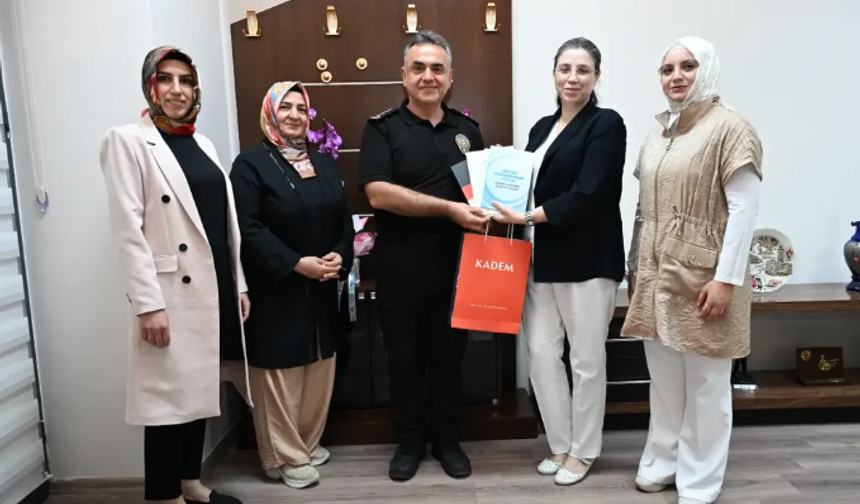 KADEM’den Emniyet Müdürü Aydın Karan’a Hayırlı Olsun Ziyareti