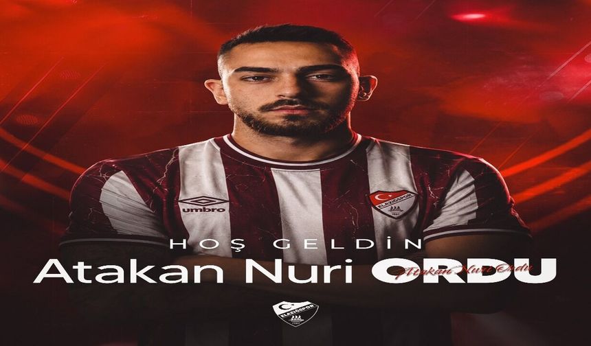 Elazığspor, Atakan Nuri Ordu'yu Kadrosuna Kattı