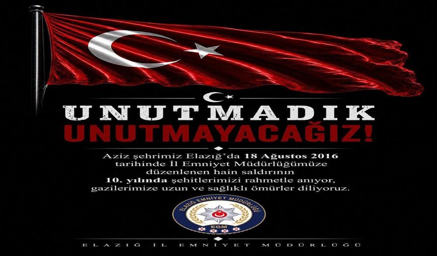 Hain Saldırının 10. Yılında Şehitler Rahmetle Anıldı