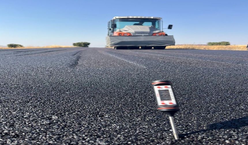 Elazığ’da Asfalt Çalışmaları Hız Kesmeden Devam Ediyor