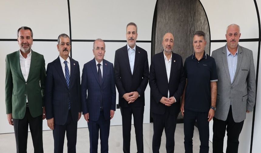 Hakan Fidan Elazığ’da İl Protokolü Tarafından Karşılandı