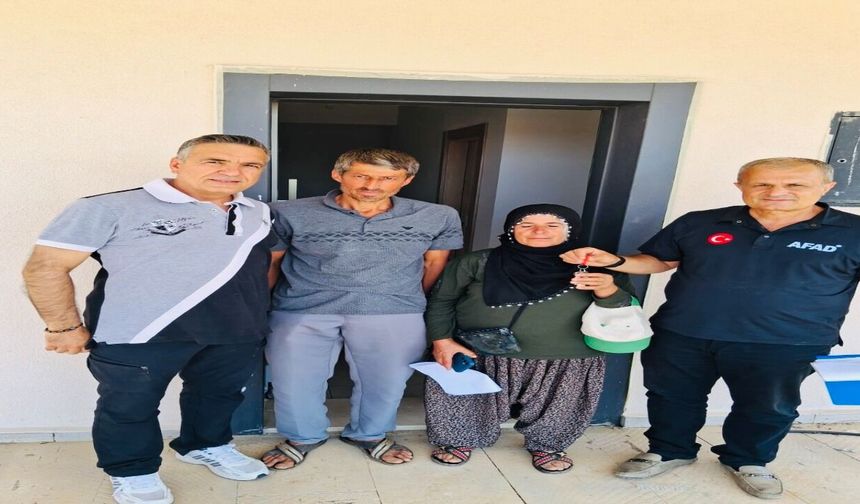 Kaçar Köyü’nde Afet Konutları Hak Sahiplerine Teslim Edildi