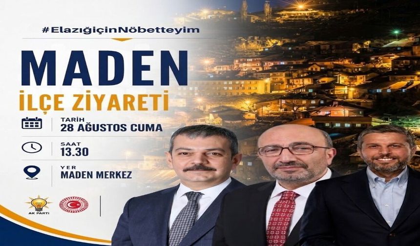 Maden’de Talep ve Öneriler Masaya Yatırılacak