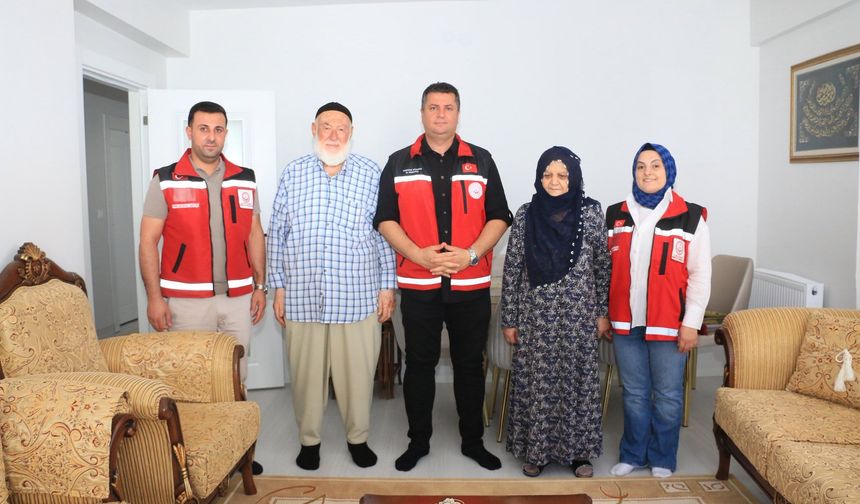 Şehit Yakınlarına Anlamlı Ziyaret