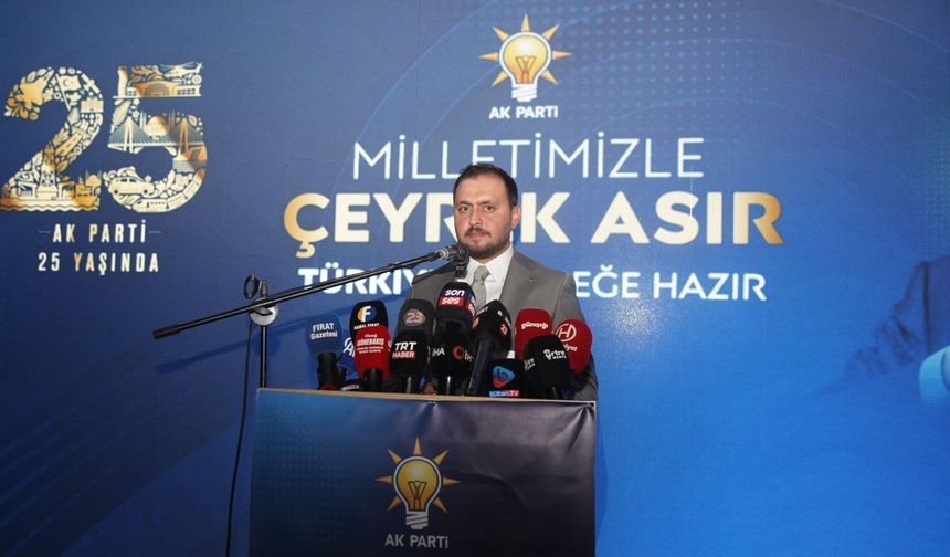 AK Parti Elazığ İl Başkanı Selmanoğlu’ndan 25. Yıl Mesajı