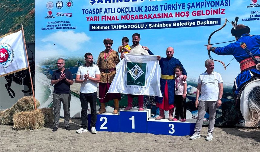Elazığlı Atlı Okçular Gaziantep’te Zirveye Çıktı