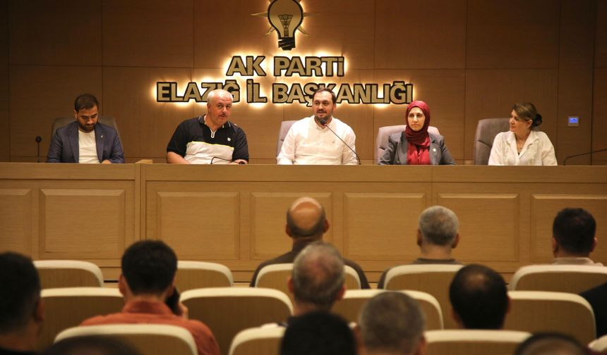 Elazığ AK Parti’de Haftalık Olağan Toplantı