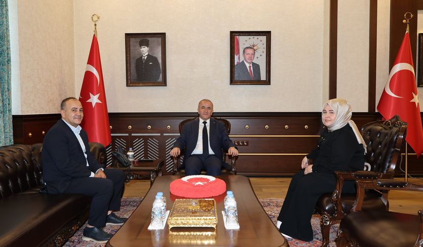 Özdemir Aydoğdu’dan Vali Hatipoğlu’na Ziyaret