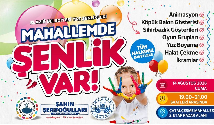 “Mahallemde Şenlik Var!” Çatalçeşme’de Çocuklarla Buluşuyor