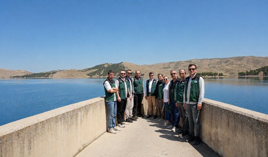 DSİ Heyetinden Kuzova GES ve HES Tesislerine İnceleme