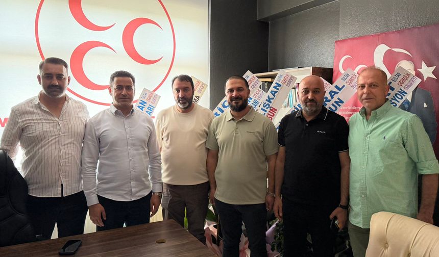 Ahmet Ballıca, Ömer Demir’e Hayırlı Olsun Ziyaretinde Bulundu